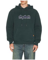 Rhythm - Applique Fleece Hoodie - Lyst