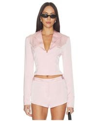 BY.DYLN - X Revolve Myka Shirt - Lyst