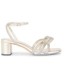 Loeffler Randall - Mikel Mid Heel Bow Sandal - Lyst
