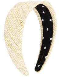 Lele Sadoughi - Brigitte Raffia Headband - Lyst