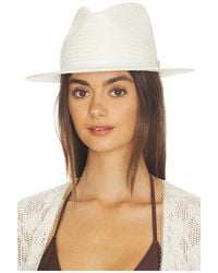 Rag & Bone - Packable Straw Fedora Hat - Lyst
