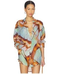 Vitamin A - Playa Boyfriend Shirt - Lyst