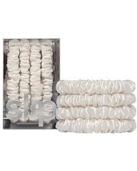 Slip - Skinny Scrunchies Set Of 4 - Lyst