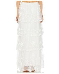 LoveShackFancy - Celesa Skirt - Lyst