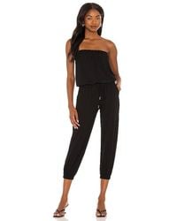 Bobi - Jersey Strapless Jumpsuit - Lyst