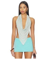 Peachy Den - Blanche Halter Top - Lyst