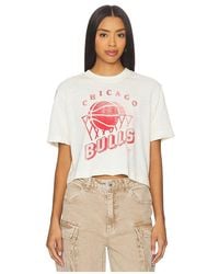 Junk Food - Bulls Mock Crop Tee - Lyst
