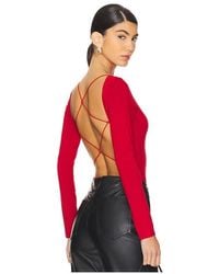 Sans Faff - Cross Back Bodysuit - Lyst