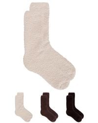 Barefoot Dreams - Cozychic 3 Pair Sock Set - Lyst