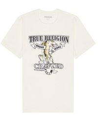 True Religion - Relaxed Tiger Tee - Lyst