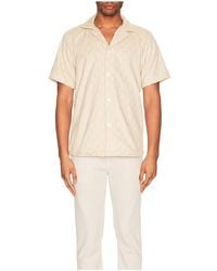Oas - Beige Machu Cuba Terry Shirt - Lyst