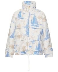 Beams Plus - Chaqueta Sailing En Color Azul Talla (También En S, Xl) - Lyst
