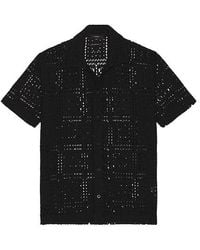 Vince - Button-Down-Hemd Knit Crochet - Lyst