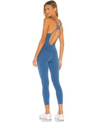 Free People Side To Side ジャンプスーツ - ブルー