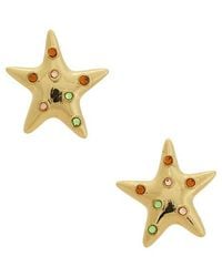 petit moments - Small Sea Star Earrings - Lyst