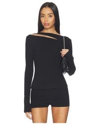 Lovers + Friends - Lilias Top En Color Negro Talla (También En S, Xs, Xxs) - Lyst