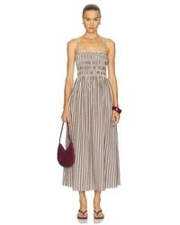 Pistola - Bianca Shirred Dress - Lyst