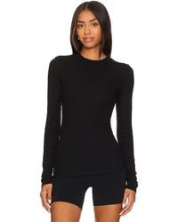 Splits59 - Louise Rib Long Sleeve Top - Lyst