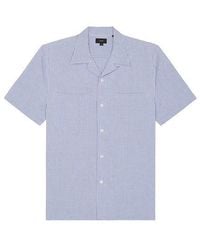 Vince - 2 Pocket Short Sleeve Shirt - Lyst