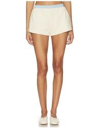 FRAME - X Alexandra Leclerc The Monte Carlo Sweatshort - Lyst
