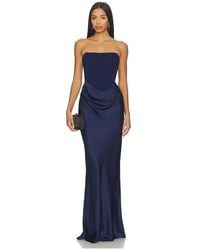 Nookie - Chiara Strapless Gown - Lyst