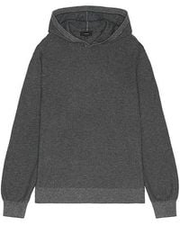 Vince - Jacquard Long Sleeve Hoodie - Lyst