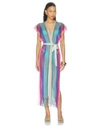 Luli Fama - Sunshine Addict Long Caftan - Lyst