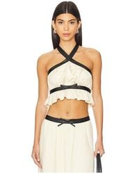 WeWoreWhat - Criss Cross ホルタートップ - Lyst