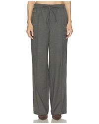 Helsa - Wool Blend Drawcord Trousers - Lyst