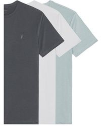 AllSaints - Brace クルーネックティーシャツ３パック - Lyst