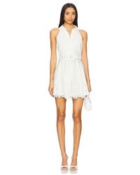 Hemant & Nandita - Kurzes Kleid Mit Gürtel Mit Schnalle - Lyst