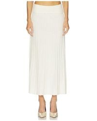 NAADAM - Premium Cashmino Ribbed Skirt - Lyst