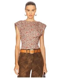 Isabel Marant - Devani Top En Color Óxido Talla (También En 38/6, 40/8) - Lyst