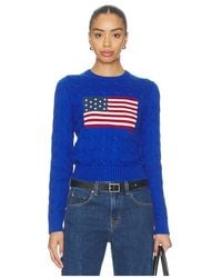 Polo Ralph Lauren - Cotton Crewneck Pullover Sweater - Lyst