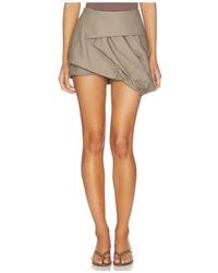 Entire studios - Structured Mini Skirt - Lyst
