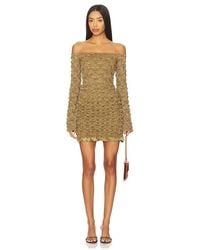 Prabal Gurung - Off-Shoulder Long Sleeve Mini Dress - Lyst