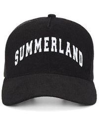 NAHMIAS - Summerland Corduroy Trucker Hat - Lyst