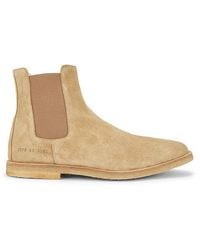 Common Projects - Botas Chelsea Suede En Talla (También En 45) - Lyst