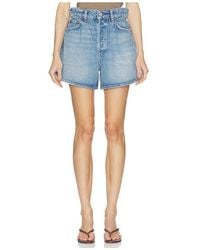Agolde - Lyonne Cinched Waist Shorts - Lyst