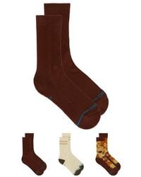 Stance - Camo Crew 3 Pack Socks - Lyst