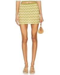 Devon Windsor - JUPE LANE en Green - Lyst