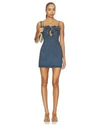 Magda Butrym - Floral Embellished Mini Dress - Lyst