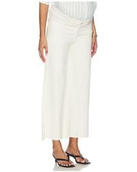 DL1961 - Hepburn Wide Leg Maternity Jeans - Lyst