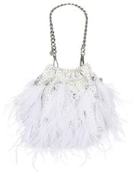 OLGA BERG - Livvy Feather Pouch - Lyst