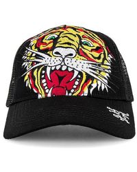 Ed Hardy - Tiger Head Hat - Lyst