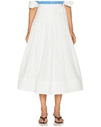 Helsa - Midi Wrap Skirt - Lyst
