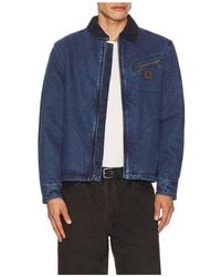 Brixton - Mechanic Garage Zip Lined Jacket - Lyst