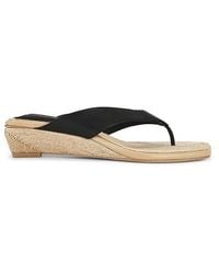 Rag & Bone - Jo Thong Wedge Sandal - Lyst