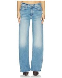 Mother - The Mid Rise Lasso Sneak Jeans - Lyst