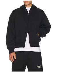 Fear Of God - Classic Fit Fleece Zip Up Hoodie - Lyst